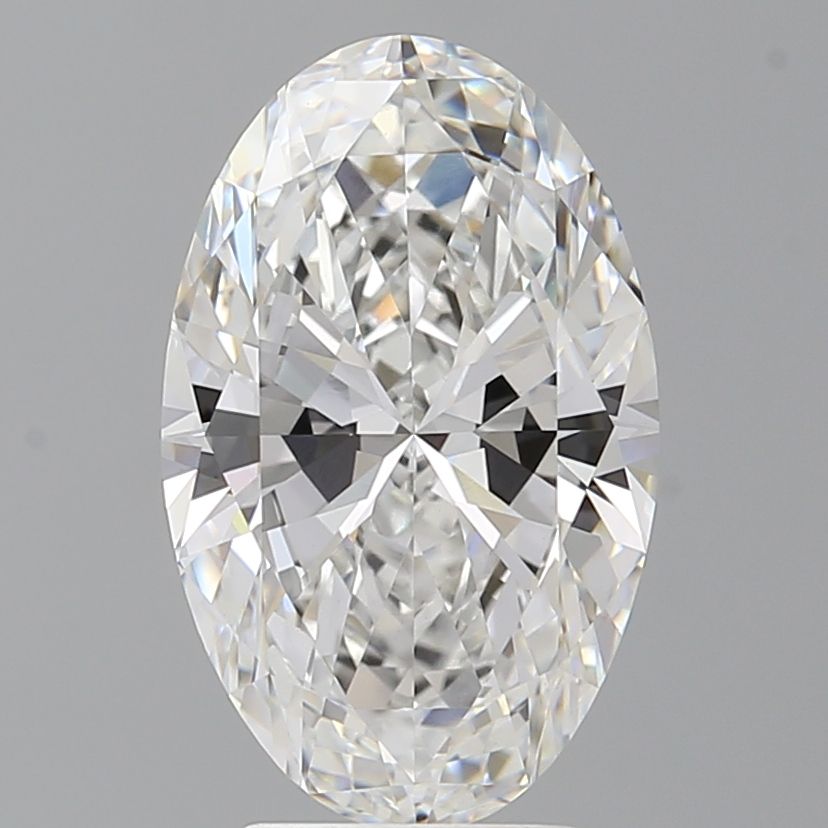 4.08 ct. oval Lab Grown Diamond front image