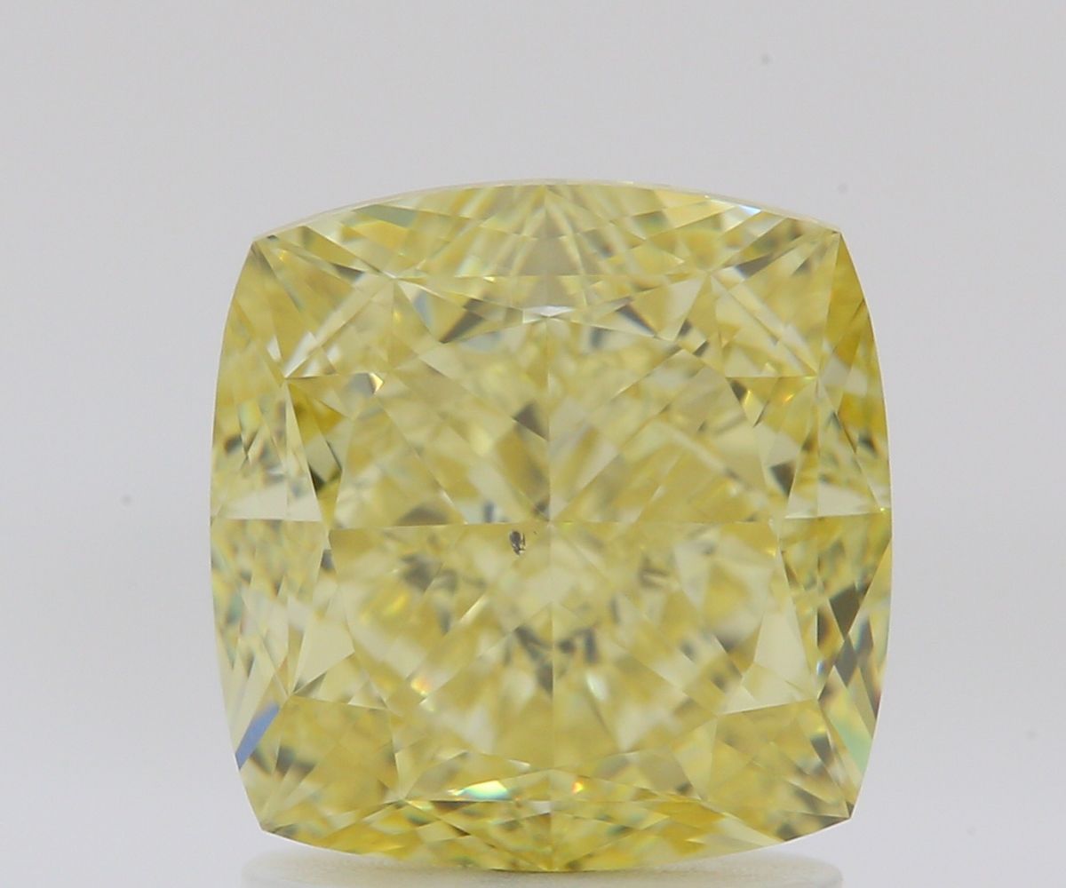 Diament 2.18 ct Fancy Intense Yellow/SI1