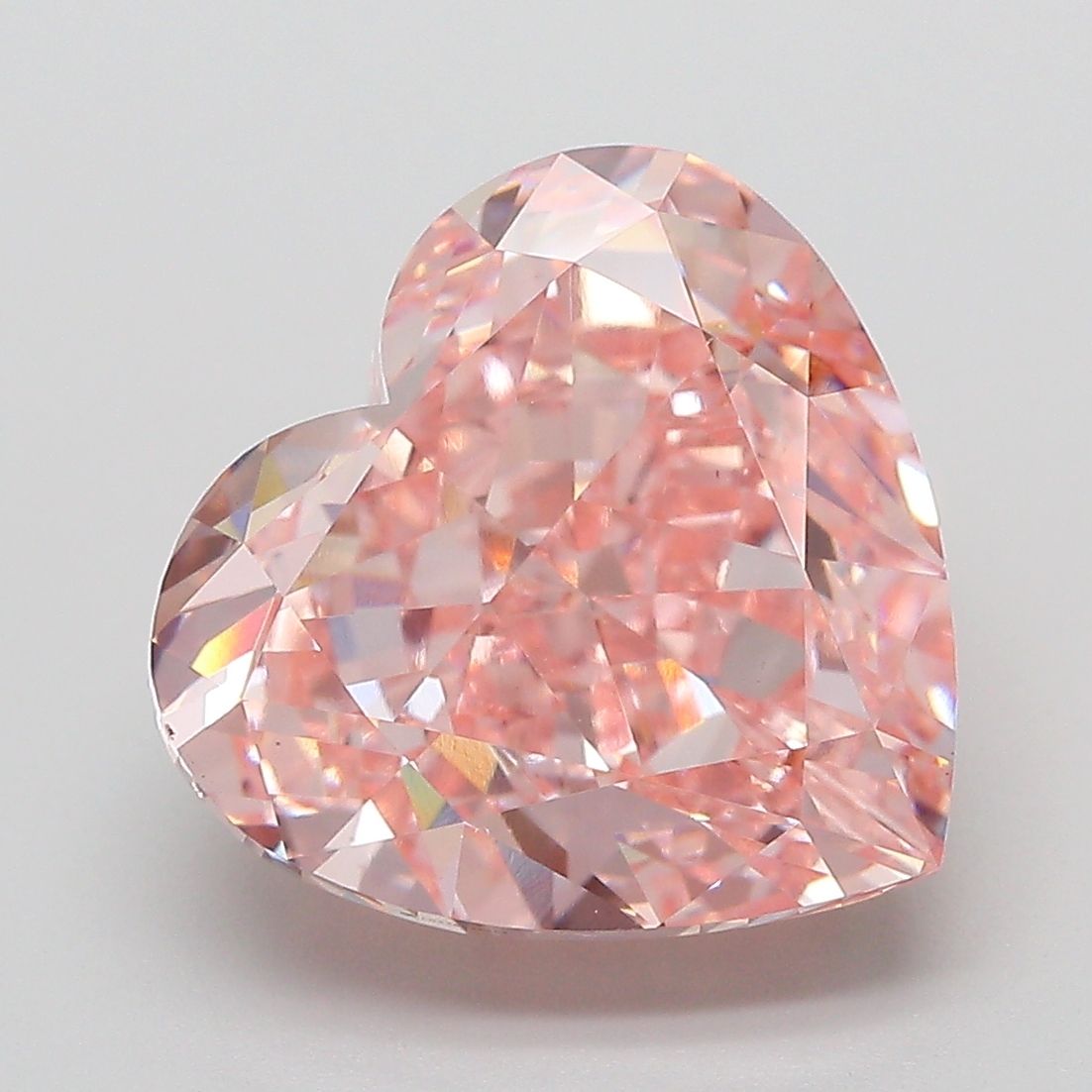 7.01 ct. heart Lab Grown Diamond front image