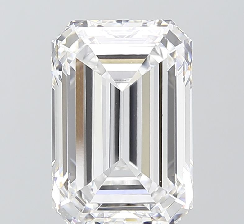 4.53 ct. emerald Lab Grown Diamond front image