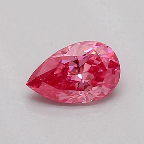 0.22 CT Fancy Vivid Pink PEAR