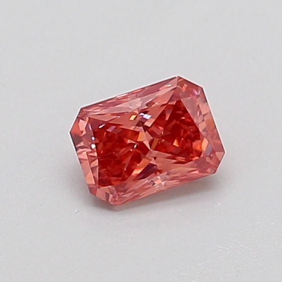 0.36 CT Fancy Intense Orange Pink PRINCESS