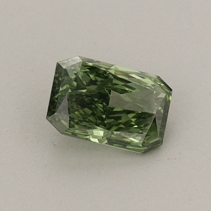 0.43 CT Fancy Vivid Green RADIANT