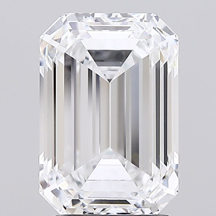 2.86 ct. emerald Lab Grown Diamond front image