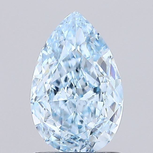 1.04 CT Fancy Vivid Blue PEAR