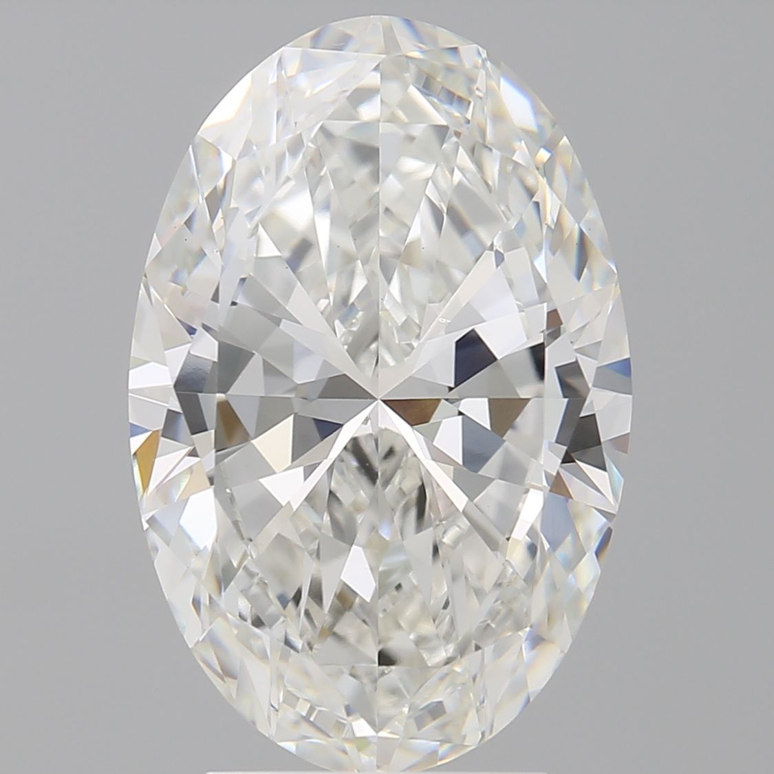 3.98 ct. oval Lab Grown Diamond front image