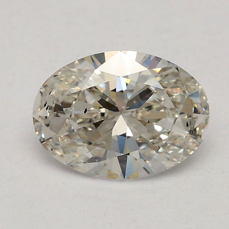 0.73 ct. oval Lab Grown Diamond front image