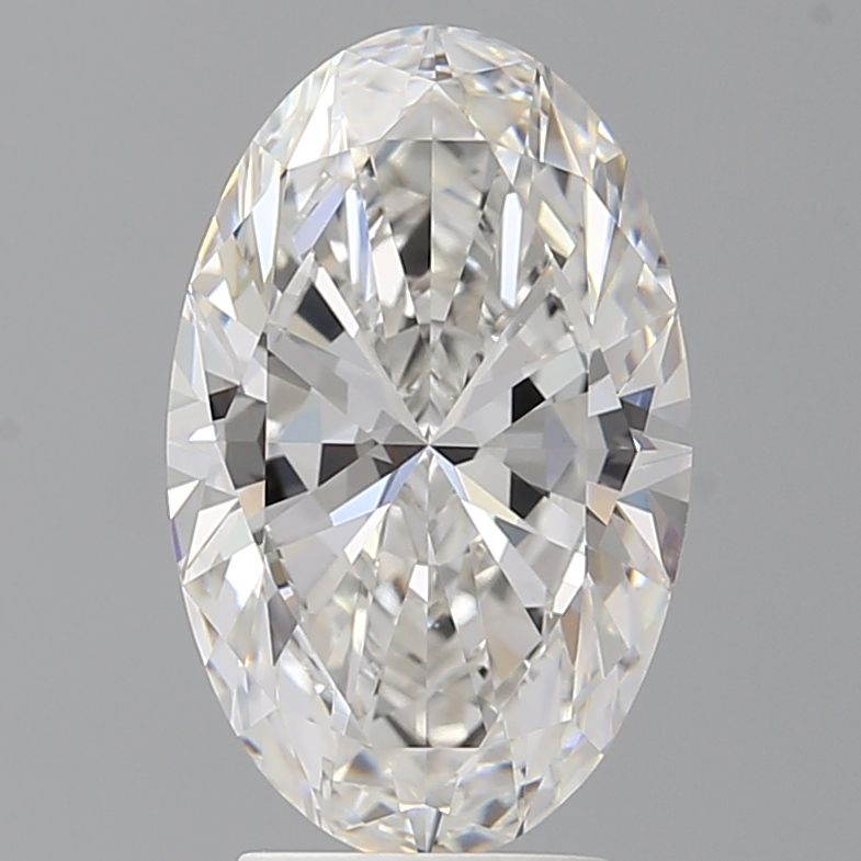 3.59 ct. oval Lab Grown Diamond front image