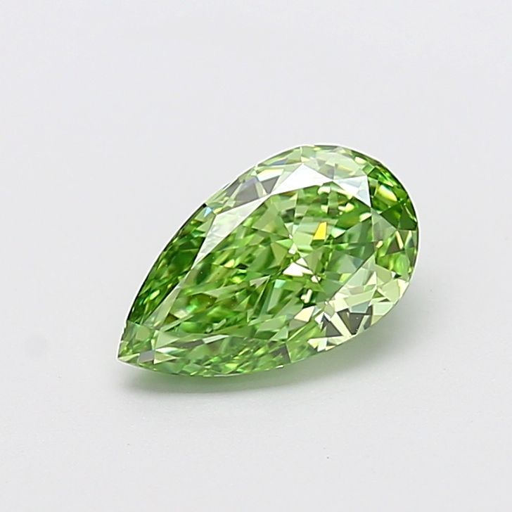 1.6 CT Fancy Vivid Green PEAR