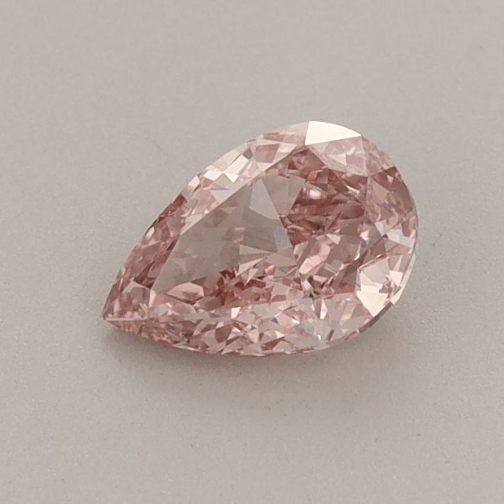 0.62 CT Fancy Intense Brownish Pink PEAR