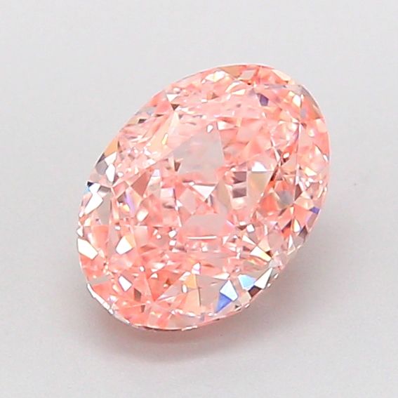 1.01 CT Fancy Intense Pink OVAL