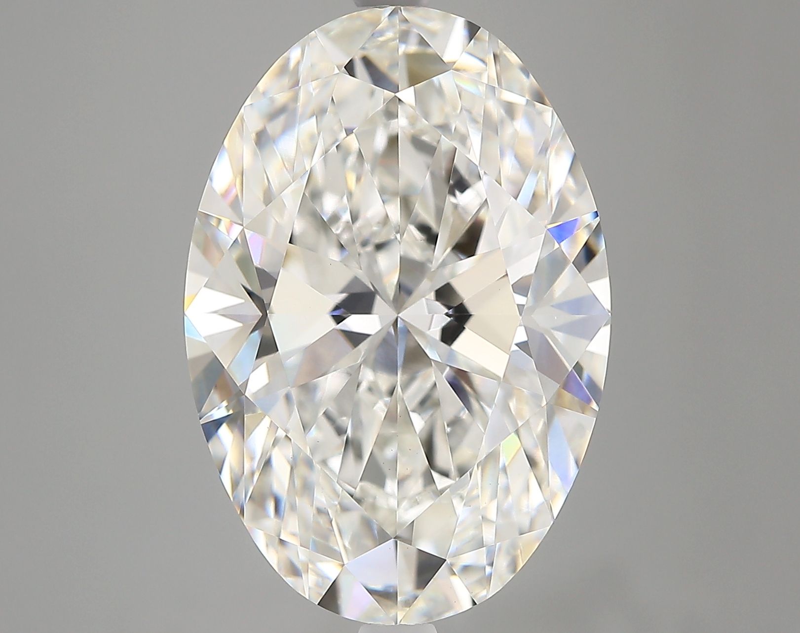 8.00 ct. oval Lab Grown Diamond front image