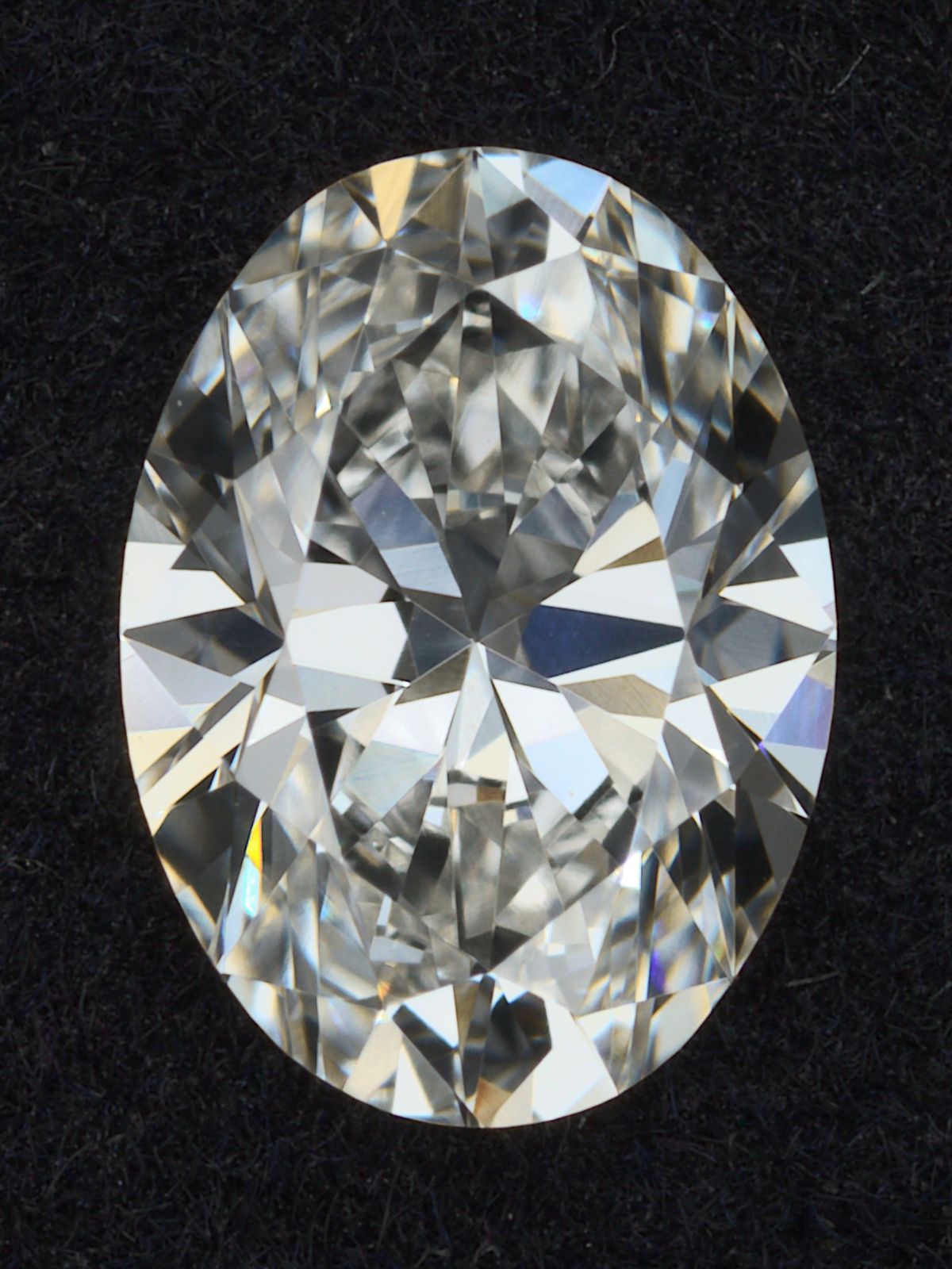 0.53 ct. oval Lab Grown Diamond front image