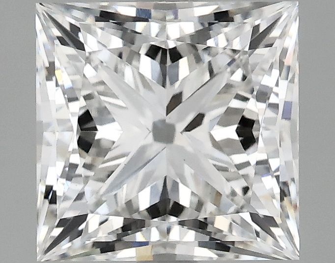 3.04 ct. princess Lab Grown Diamond front image