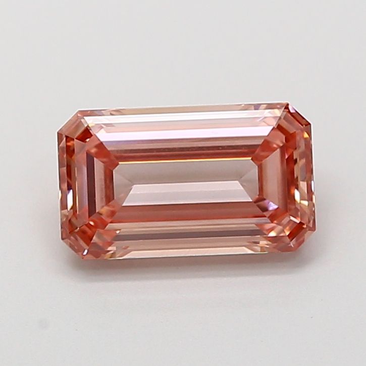 1.79 CT Fancy Intense Brownish Pink EMERALD