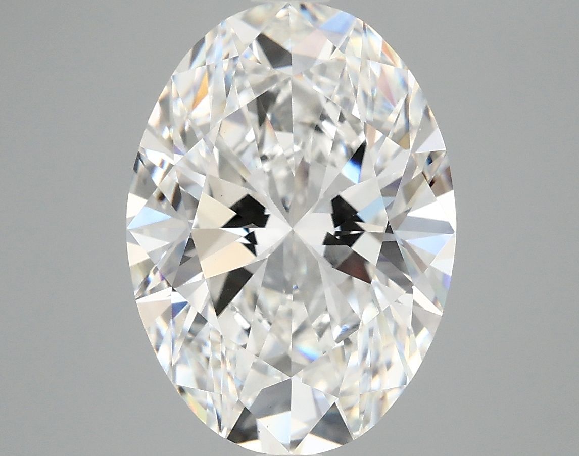 5.05 ct. oval Lab Grown Diamond front image
