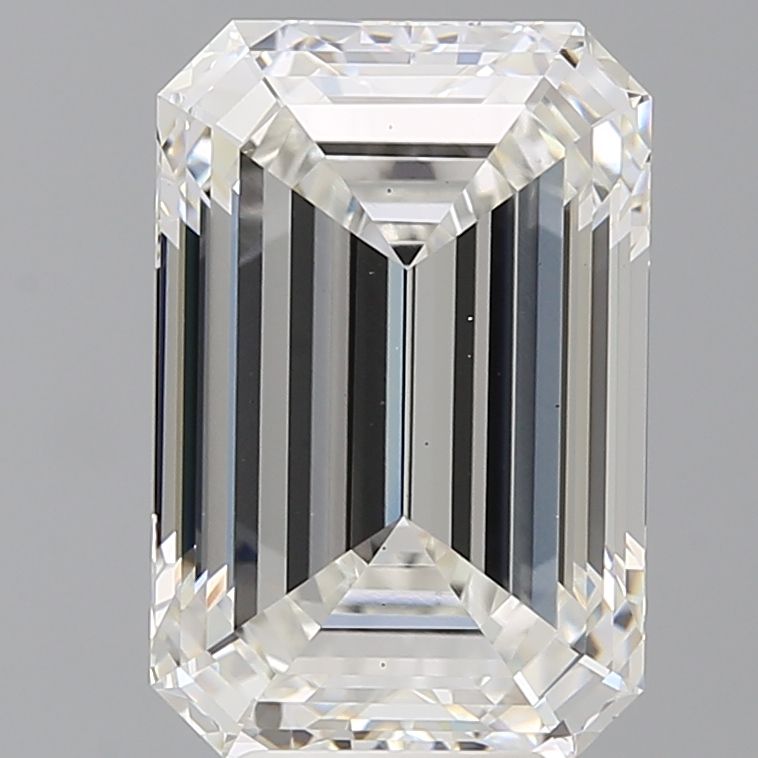 6.58 ct. emerald Lab Grown Diamond front image