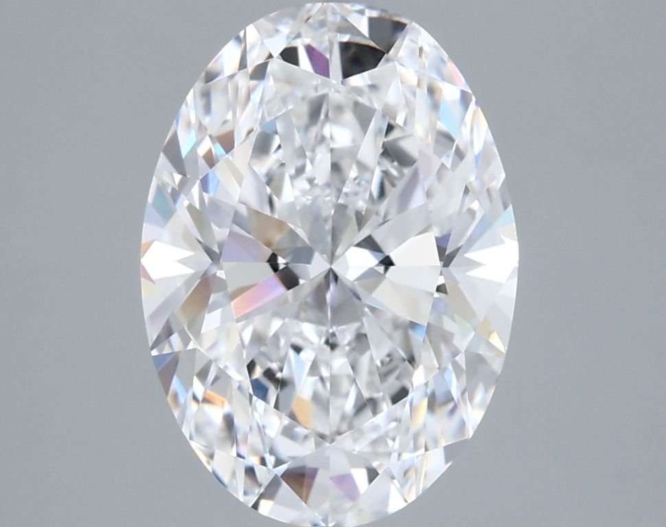 3.09 ct. oval Lab Grown Diamond front image