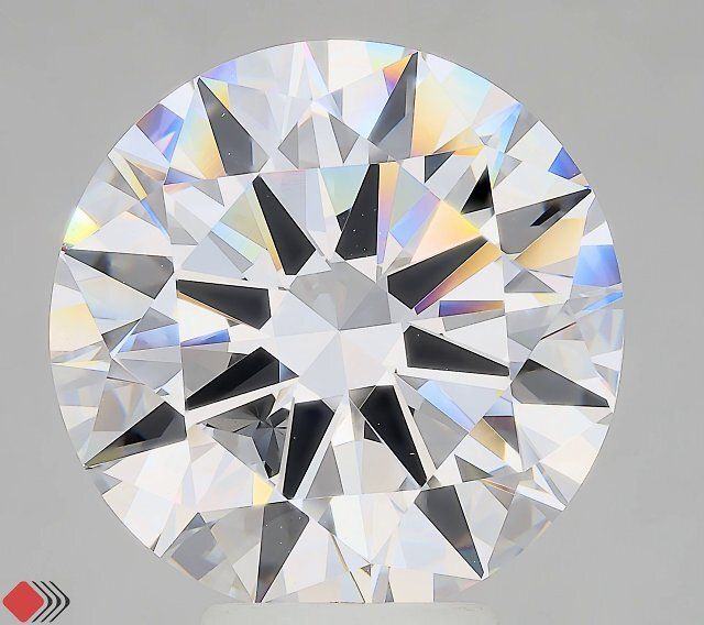 7.00 ct. round Lab Grown Diamond front image