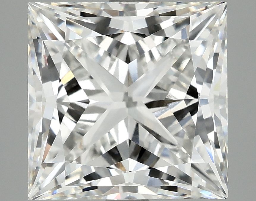 5.58 ct. princess Lab Grown Diamond front image