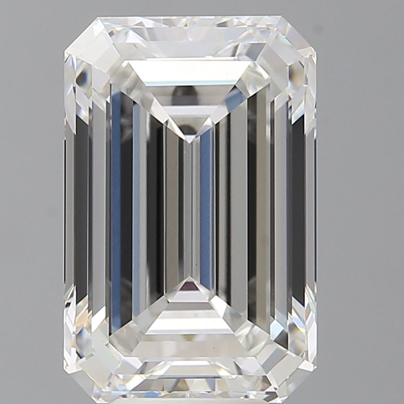 7.55 ct. emerald Lab Grown Diamond front image
