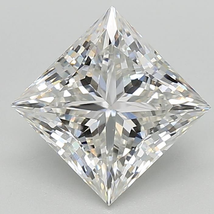 4.06 ct. princess Lab Grown Diamond front image