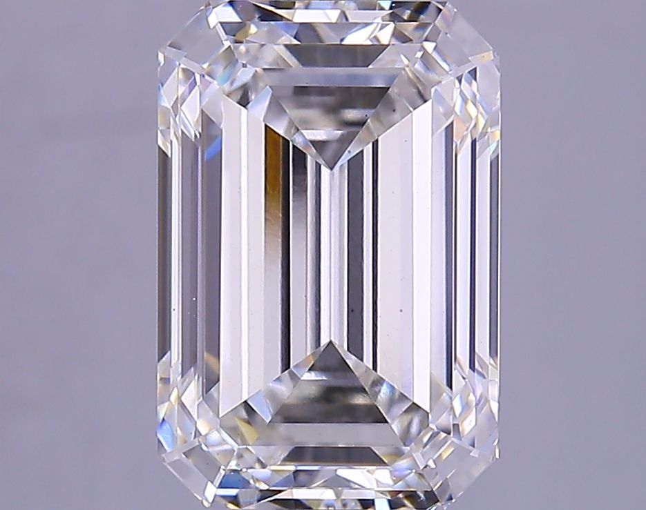 3.67 ct. emerald Lab Grown Diamond front image