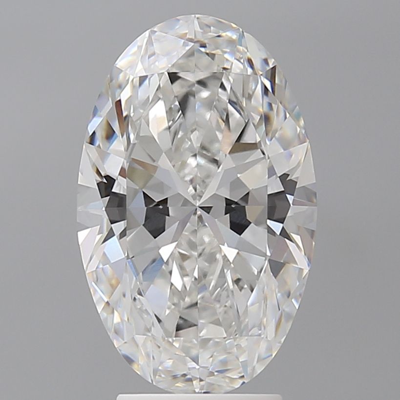 4.06 ct. oval Lab Grown Diamond front image