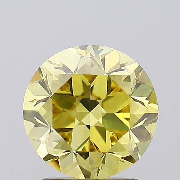 Diament 2.5 ct Fancy Deep Yellow/VS1