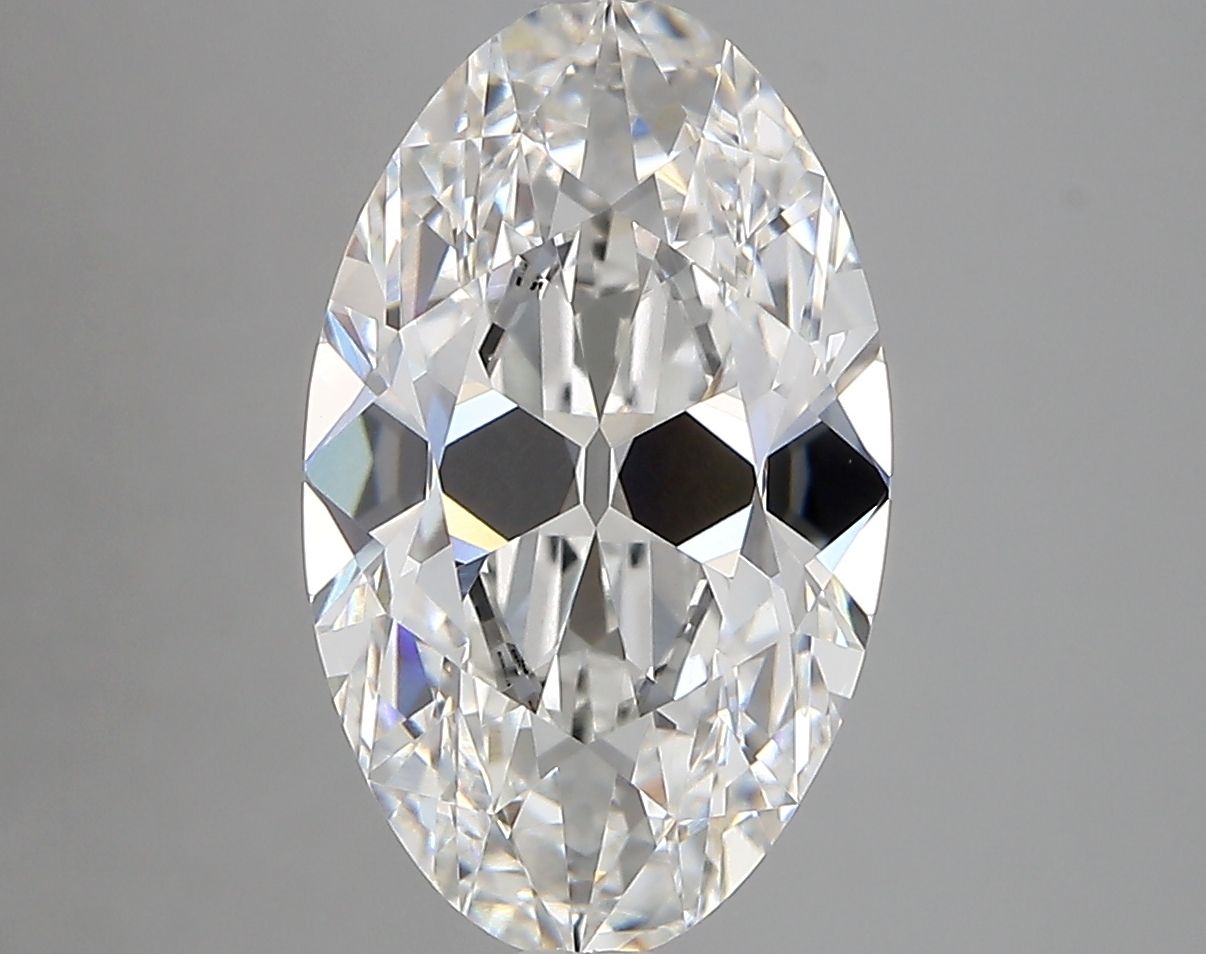 3.88 ct. oval Lab Grown Diamond front image