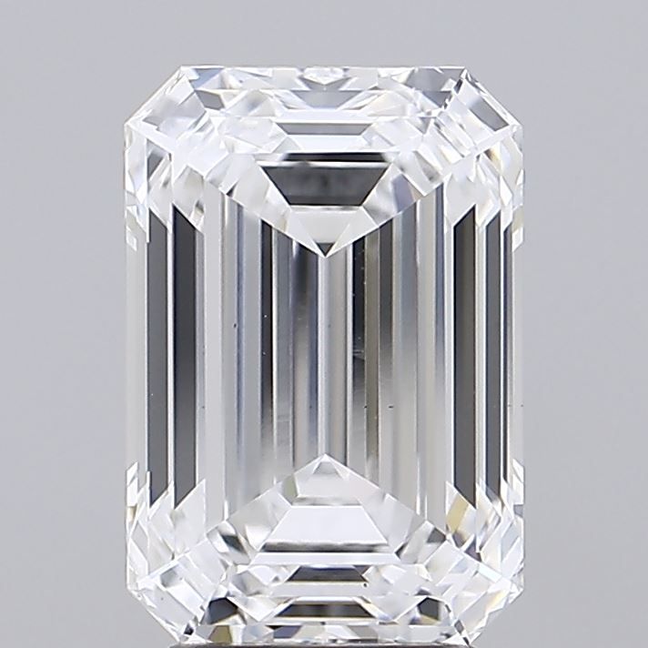 4.10 ct. emerald Lab Grown Diamond front image