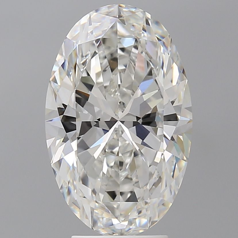 4.54 ct. oval Lab Grown Diamond front image
