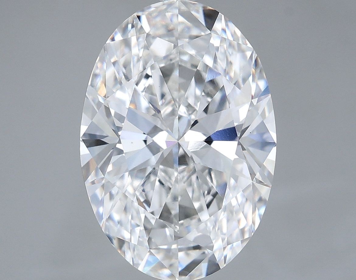 5.05 ct. oval Lab Grown Diamond front image