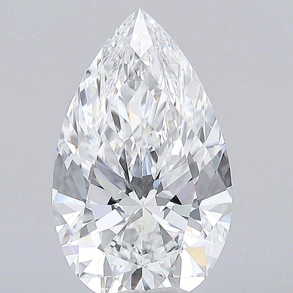 8.04 ct. pear Lab Grown Diamond front image