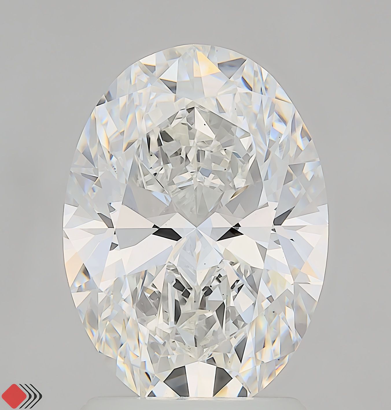 2.05 ct. oval Lab Grown Diamond front image