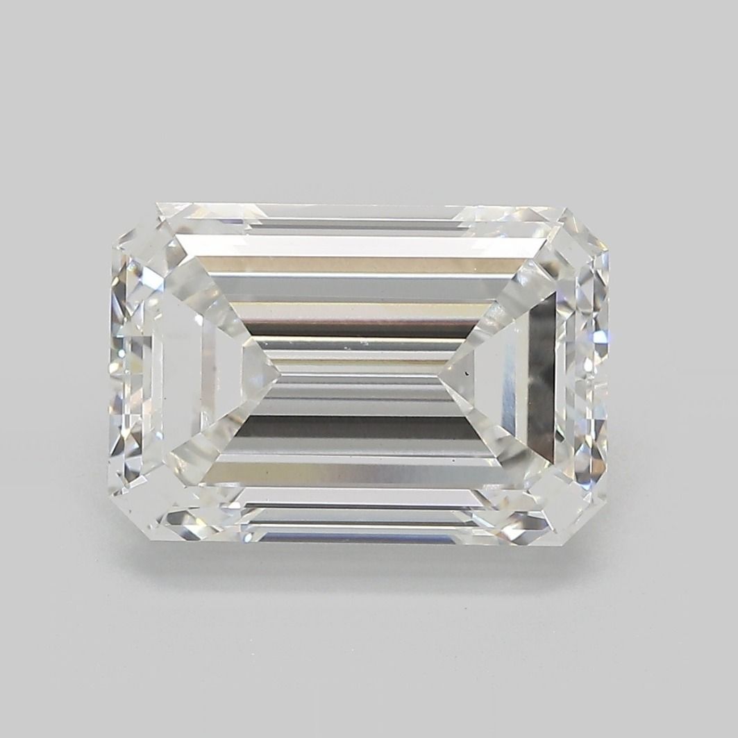 5.10 ct. emerald Lab Grown Diamond front image