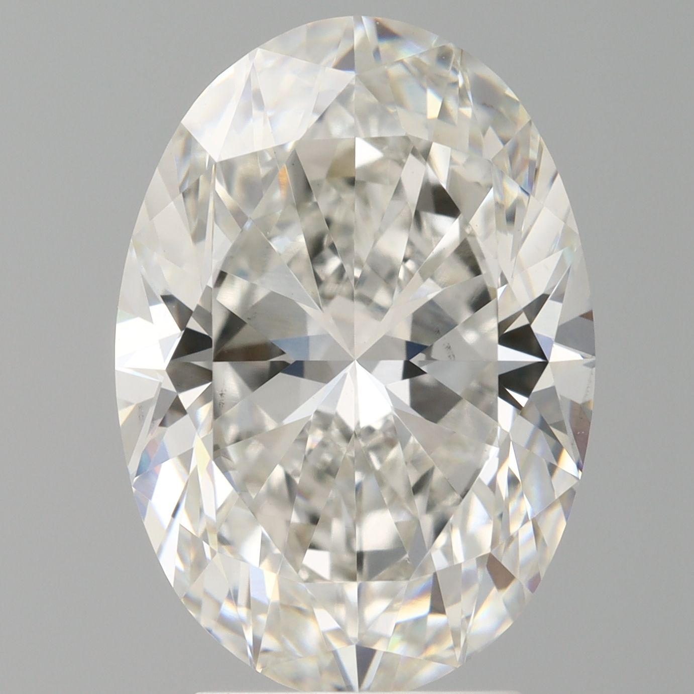 4.01 ct. oval Lab Grown Diamond front image