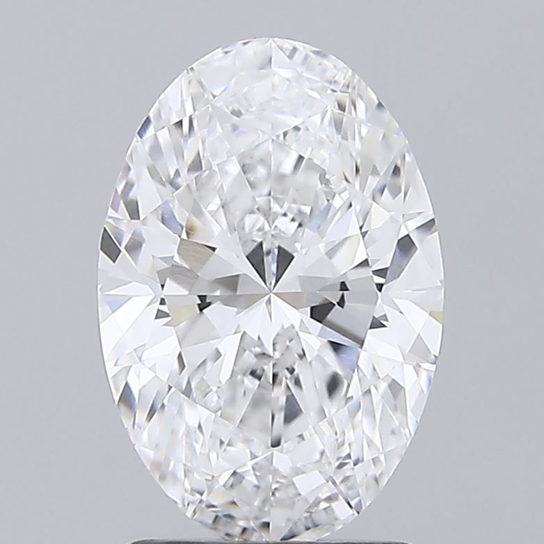 2.00 ct. oval Lab Grown Diamond front image