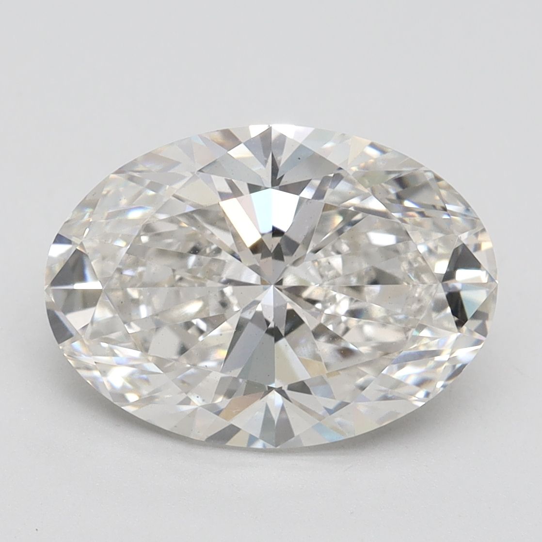 4.01 ct. oval Lab Grown Diamond front image