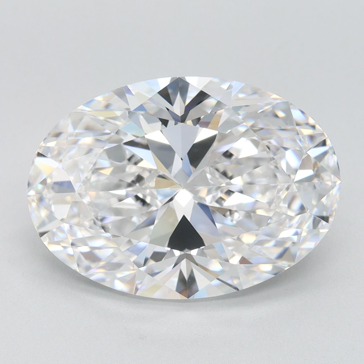 4.09 ct. oval Lab Grown Diamond front image