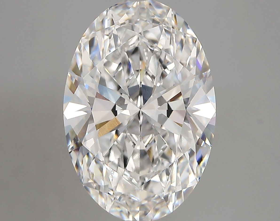 4.24 ct. oval Lab Grown Diamond front image