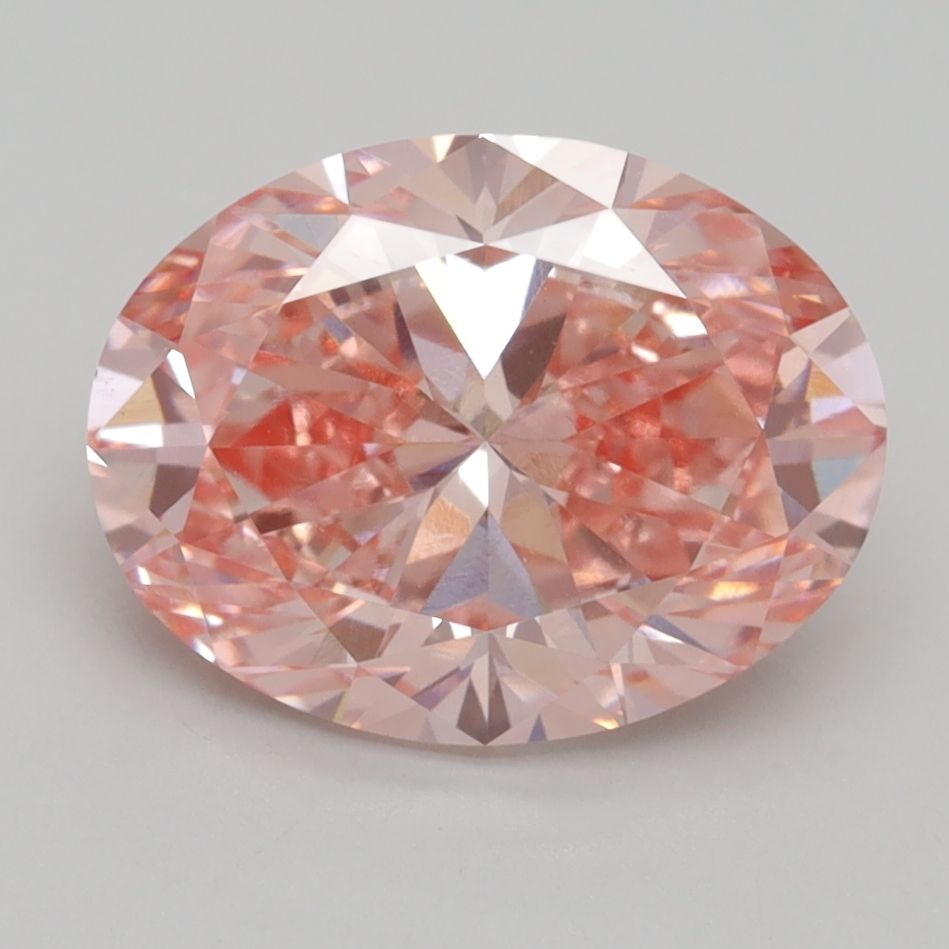 3.06 ct. oval Lab Grown Diamond front image