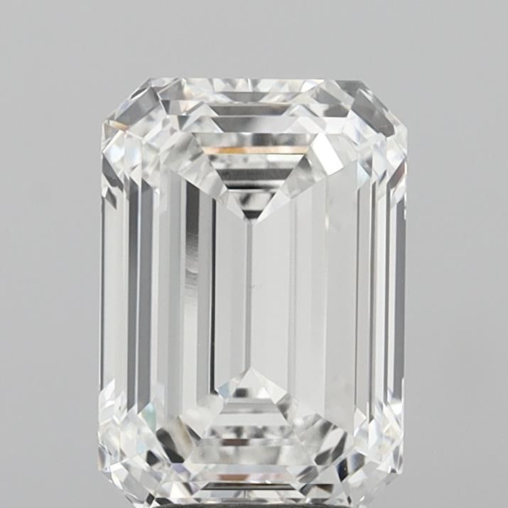 4.10 ct. emerald Lab Grown Diamond front image