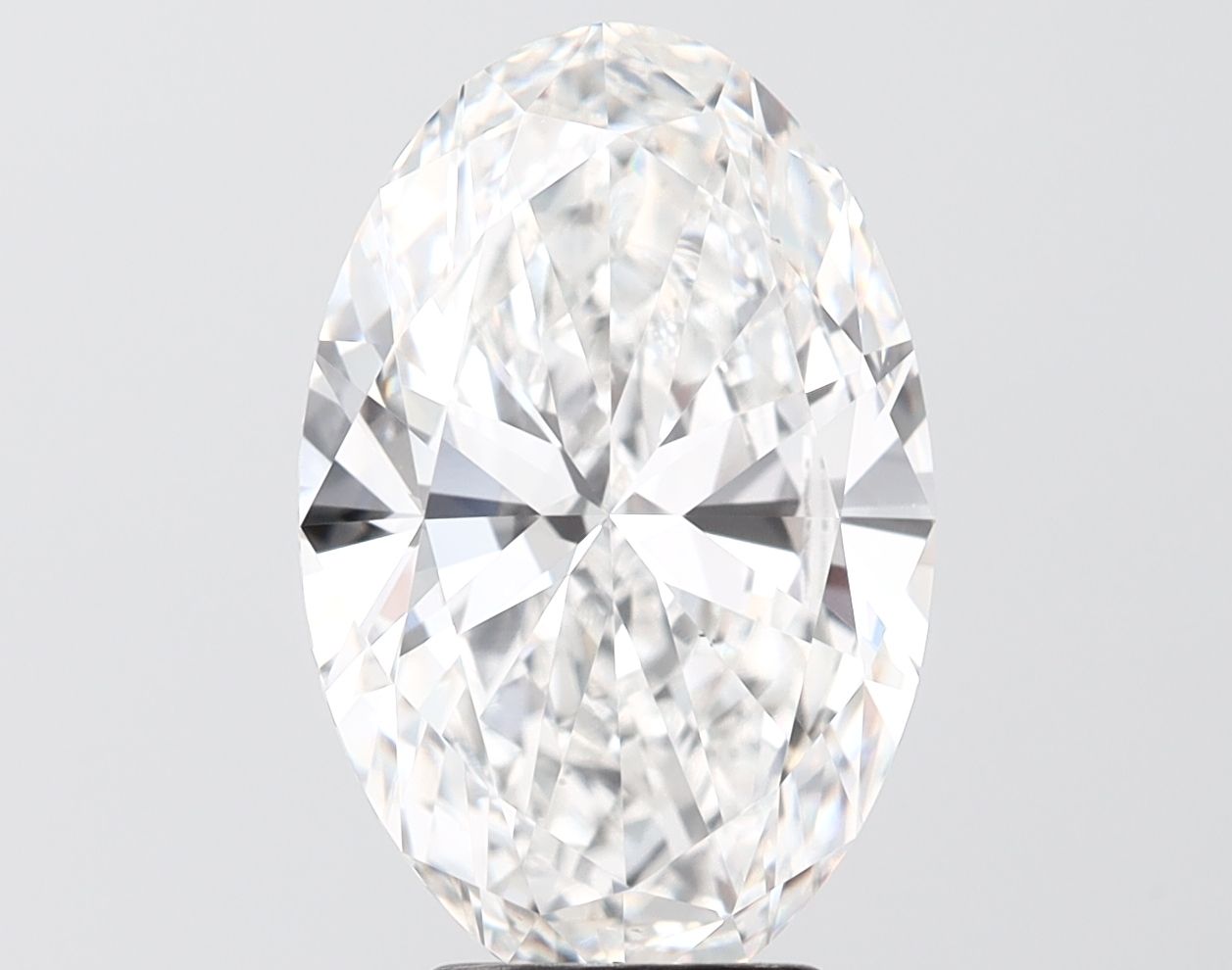 5.02 ct. oval Lab Grown Diamond front image
