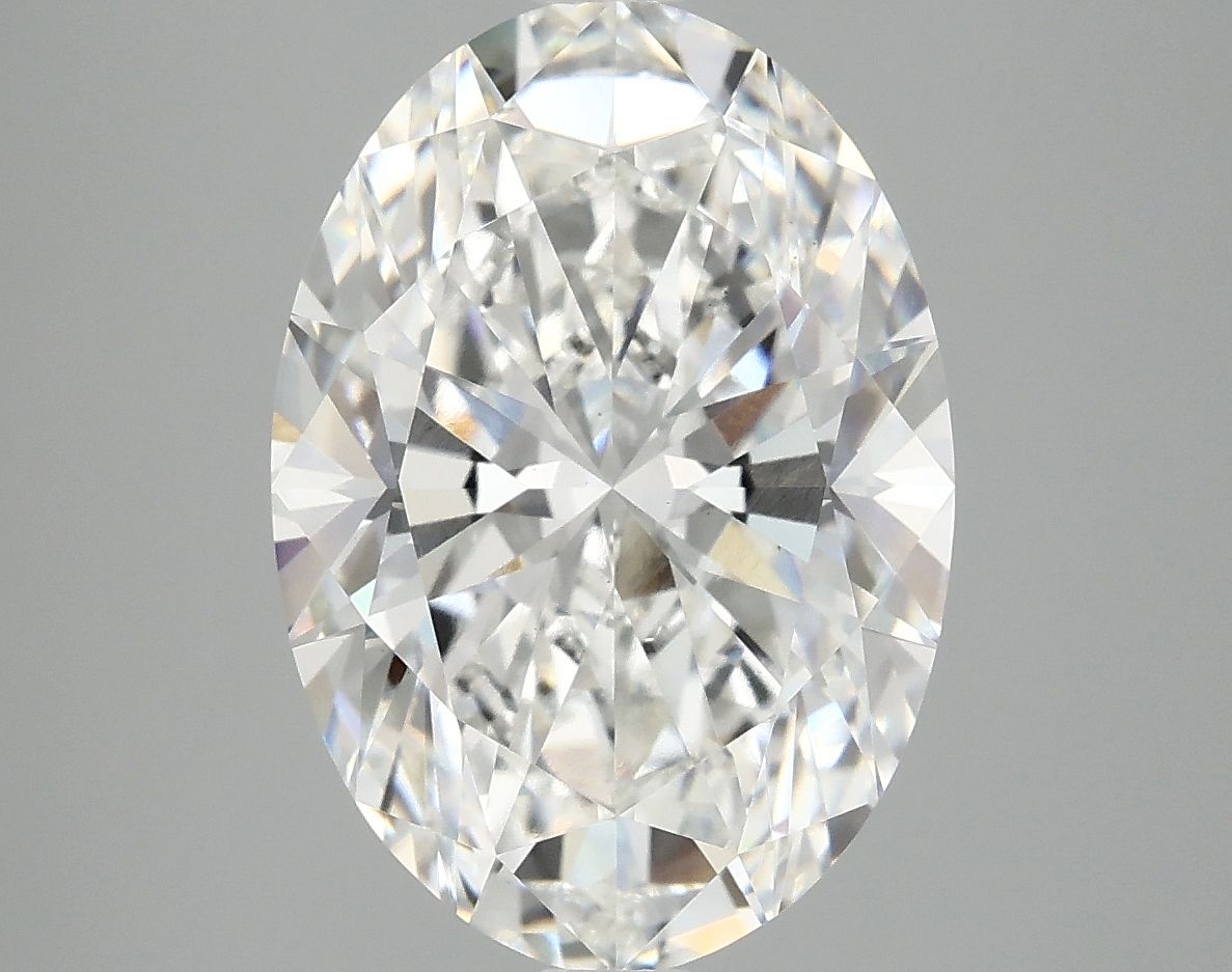 5.04 ct. oval Lab Grown Diamond front image