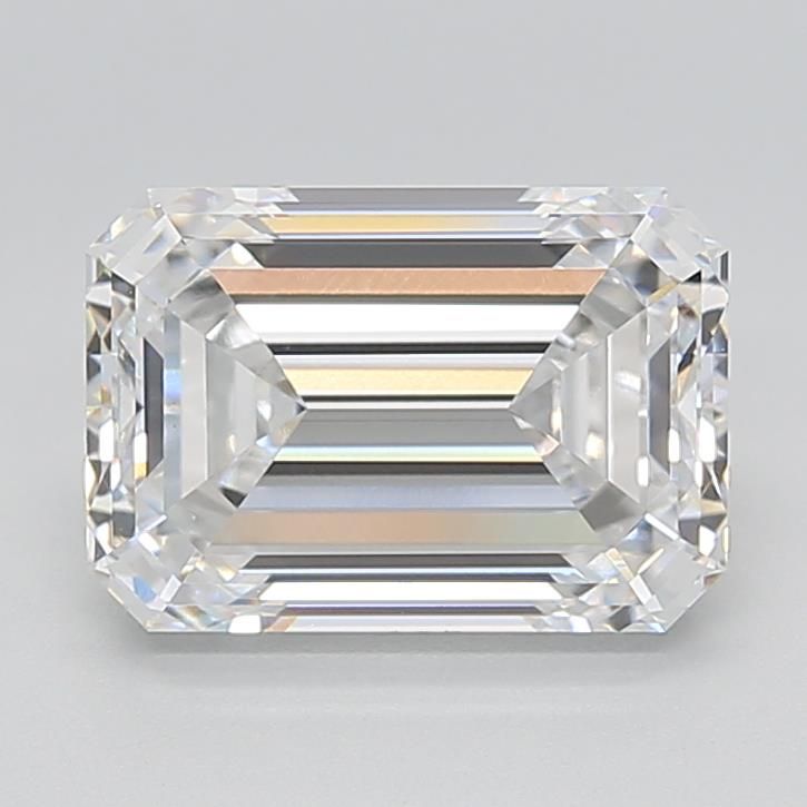 3.99 ct. emerald Lab Grown Diamond front image