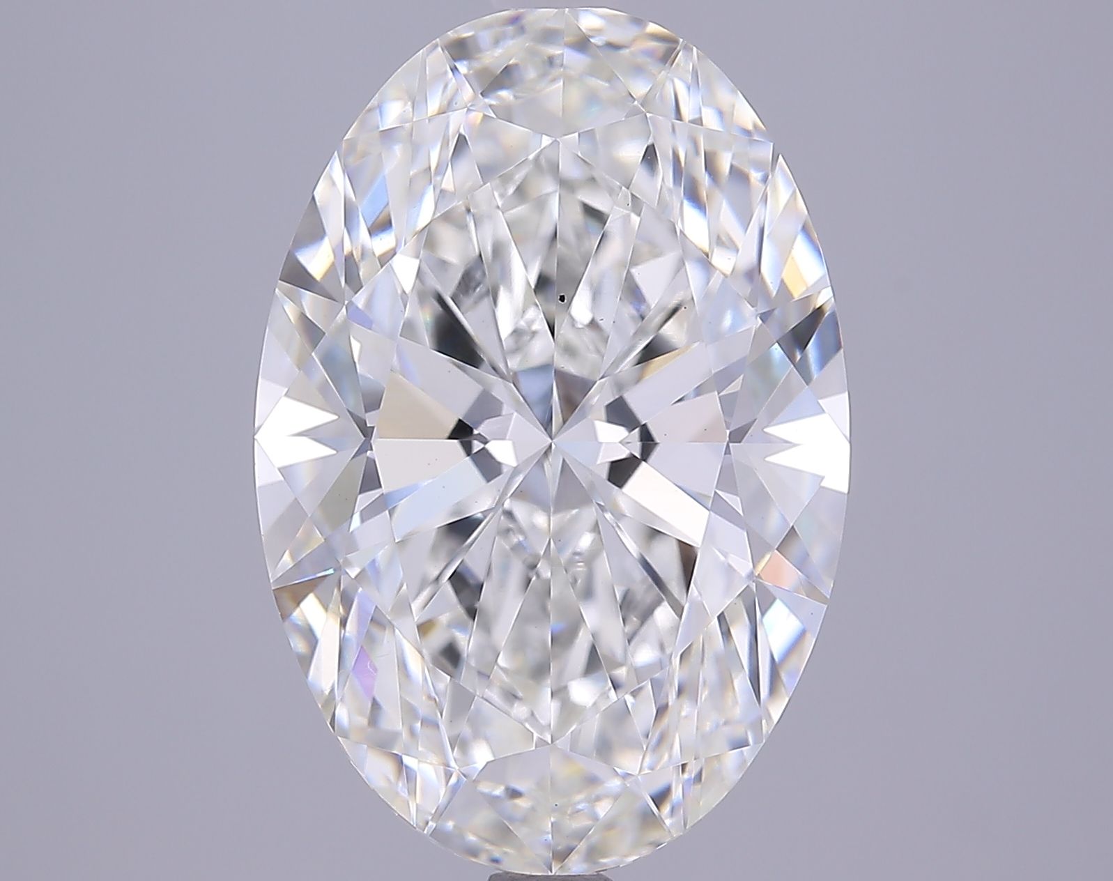 5.05 ct. oval Lab Grown Diamond front image