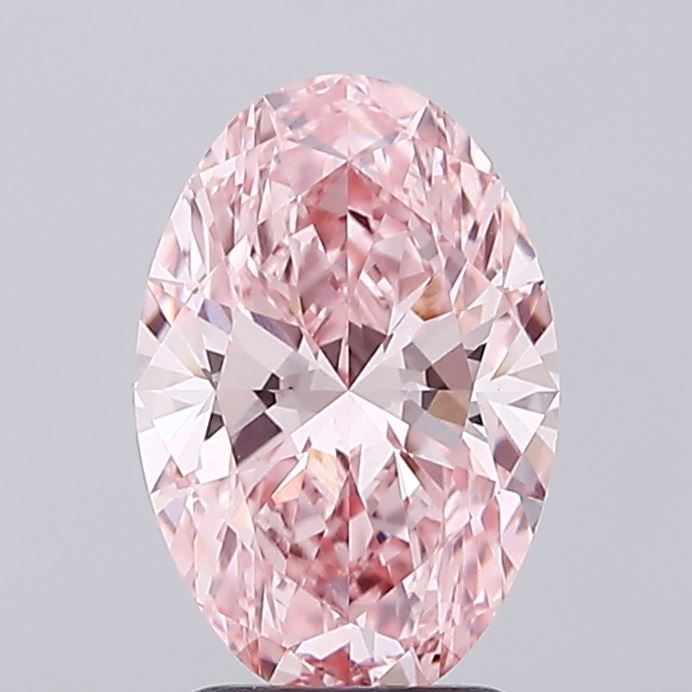2.57 ct. oval Lab Grown Diamond front image