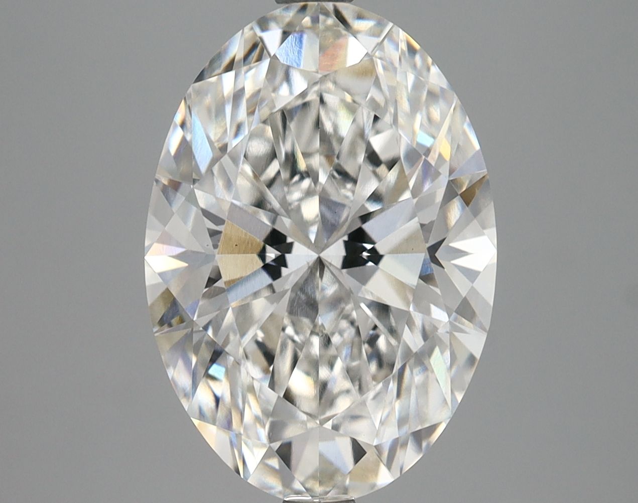 4.86 ct. oval Lab Grown Diamond front image