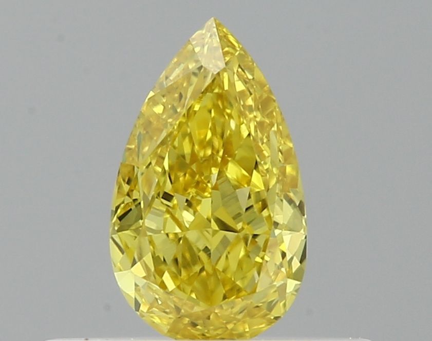 Diament 0.33 ct Fancy Vivid Yellow/VVS2